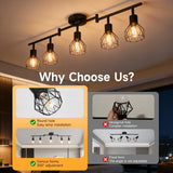 Modern LED E27 Ceiling Chandelier - Adjustable Angle Pendant Light Fixture