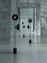 Nordic  light luxury  black metal floor lamp modern minimalist Nordic hotel guest room living room standing lamp