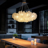 Crystal Luxury Atmospheric Chandelier Living Room Bedroom Restaurant Lamping Duplex Crystal Lamps