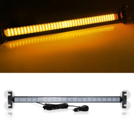 80 LED Strobe Lights For Auto Emergency Grill Warning Lamp 80 led Windshield Bar Traffic Advisor Flashlight 12V 24V Car Accessor