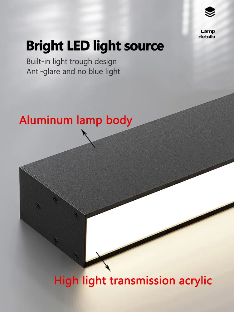 Living room lights kitchen restaurant lamps modern led ceiling lamp Nordic balcony porch bedroom entrance light office lighting