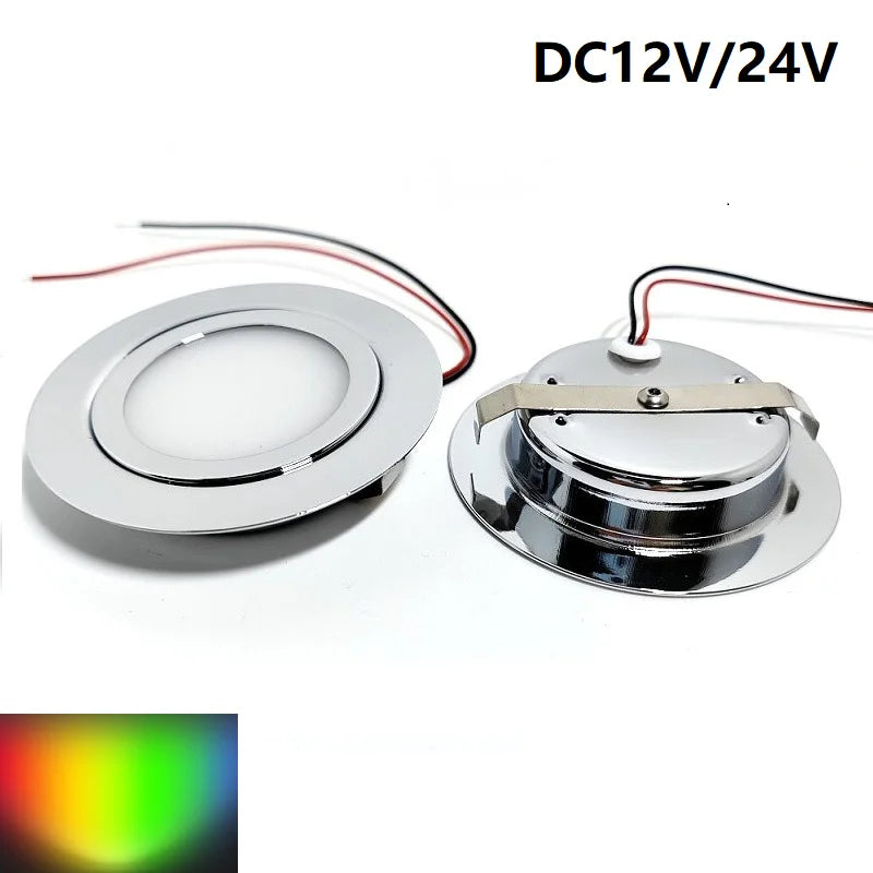 LED Mini Spotlight Outdoor IP65 Waterproof 12V 24V Ceiling Hidden Down ...