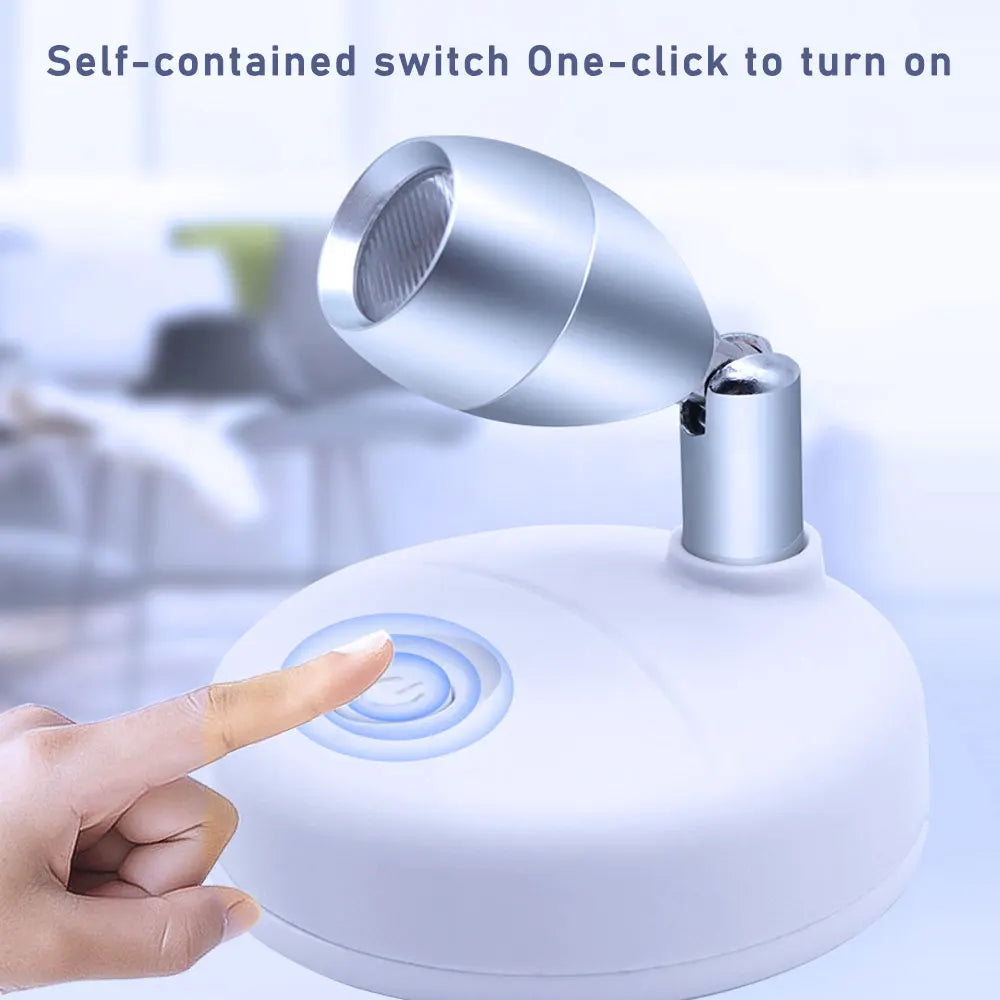  LED Cabinet Lights RGB 13 Colors Wireless Spotlights Remote Dimmable Wall Lamp For Room Art Showroom Hallway Lighting