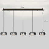 Modern LED Ring Pendant Light - Luxury Halo Chandelier for Living & Dining Room