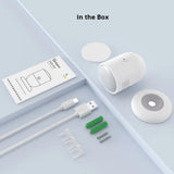 Human Presence Sensor SNZB-06P Microwave Radar Presence Detection Light Sensing Works with Alexa for Smart Home