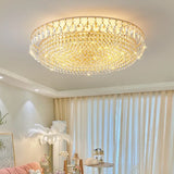Big Luxury Crystal LED Ceiling Chandeliers for Living Room New Gold Hanging Lamps for Ceiling Modern Home Decor Lustre Lighting