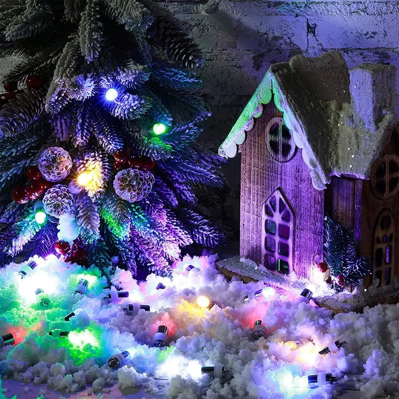 10-50PCS Non-Blinking Mini LED Balloon Lights - Waterproof Submersible Party Lamps