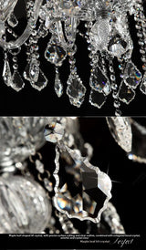 European Imported Egyptian Crystal Lamp Luxury Villa Living Room Pendant Light Simple Candle Dining Room Lamp Study Bedroom 2026