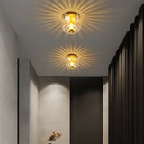 Indoor Glass Wall Decors Sconce Restaurant Bar Decoration Lights Ceiling Lamp For Living Room Corridor Aisle LED Chandelier