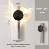Artistic Corrugated Wall Lamp LED Living Room Background Wall Light Home Porch Corridor Wall Sconce Atmosphere Creative Lighting