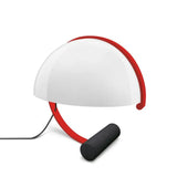 Italian Minimalist Glass LED Floor Lamps Creative Personality Semicircle White Table Lights Bedroom Bedside Study Hotel Ornament