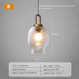 Modern LED Lantern Glass Ceiling Chandeliers Minimalist Nordic Living Dining Room Hanging Light Home Decors Pendent Lamp Fixtures