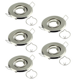 MR11 Recessed LED Spotlight Frame - 45mm Cutout Adjustable Ceiling Bulb Holder