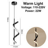 Modern LED Chandelier Light Nordic Living Room Bedroom Bedside Ceiling Lamp 220V 22W Aisle Corridor Lighting Decoration Bulbs