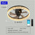 Modern Ceiling Fan With Led Lights Gold/White/Black Lamps Shades Chandelier Fan For Bedroom Room Kitchen Exhaust Fan
