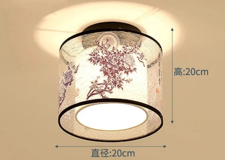 Corridor Warm Ceiling Light Hotel Villa Hotel Entrance Foyer Entrance Balcony Light