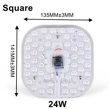 NEW 36W 24W 18W 12W LED Ring PANEL Circle Light SMD2835 LED Round Ceiling board circular lamp board AC220V 230V 240V LED light