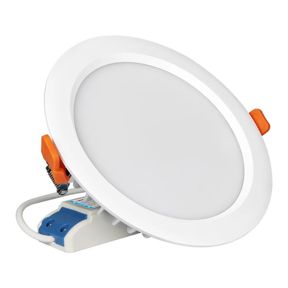  Spotlight 6W 12W 15W RGB+CCT Smart Wi fi LED Downlight AC100~240V compatible 2.4GHz RF Remote Controllable