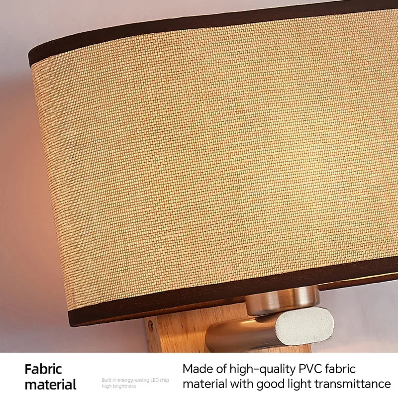 Nordic LED Wall Light with 360° Rotatable Spotlight Wall Sconce For Bedroom Living Room Stairs Indoor Lighting Fixture Luster&#39;s