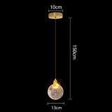 1 PC Modern home decor led lights Bedroom lamp bedside pendant light lamps led Chandeliers hanging light indoor lighting