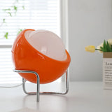 Medieval Bauhaus Glass Table Lamp - Nordic Retro LED Mushroom Desk Light