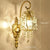 E14 Crystal Sconce Wall Lamp Home Bedroom Decor Night Light for Bathroom Modern Rome Decor Indoor Lighting Fixture Bedside Lamps
