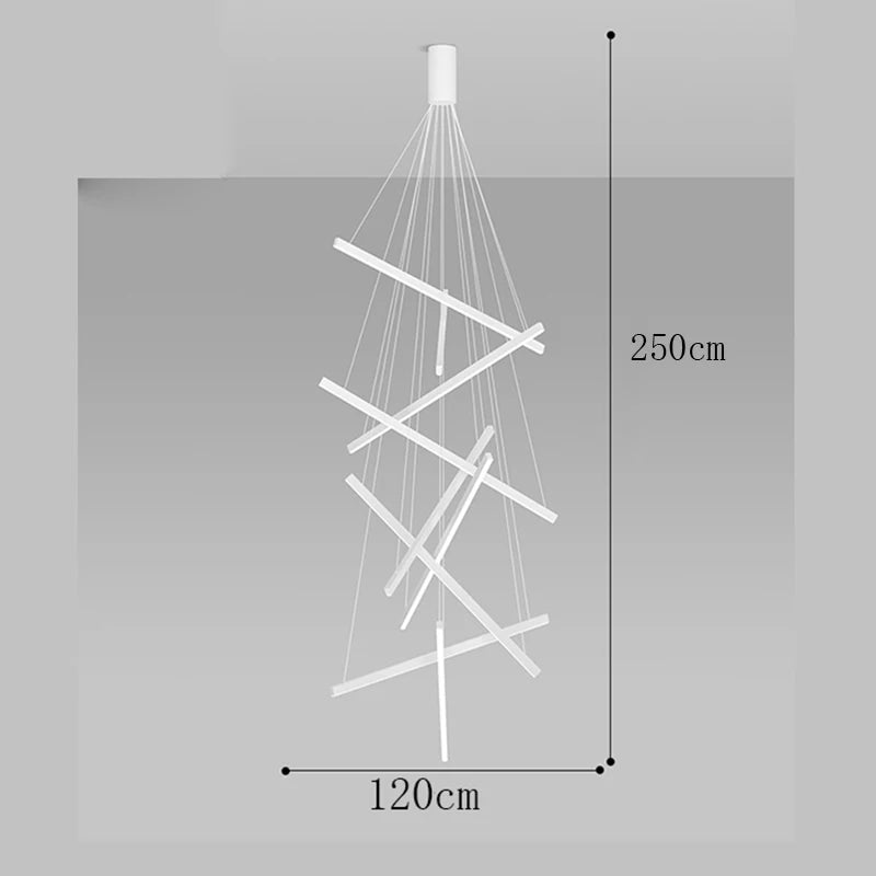Nordic home decor dining room Pendant lamp lights indoor lighting stair lamp hanging light chandelier lamps for living room