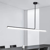 Modern Minimalist Line Led Chandeliers Lamp for Living Room Dining Room Bedroom Pendant Lights Tube Kitchen Room Decor Lighting