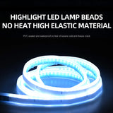 LED Car Hood Light with Turn Signal Scan and DRL.