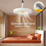30W Ceiling Fan E27 Remote Ceiling Lighting Fan Step less Dimming Bedroom Decoration Lighting Ceiling Fan Light AC 85V-265V