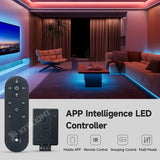 WiFi Smart Curtain Light Controller (DC5V–24V) - App Programmable LED String Driver for WS2811, WS2812B & WS2815