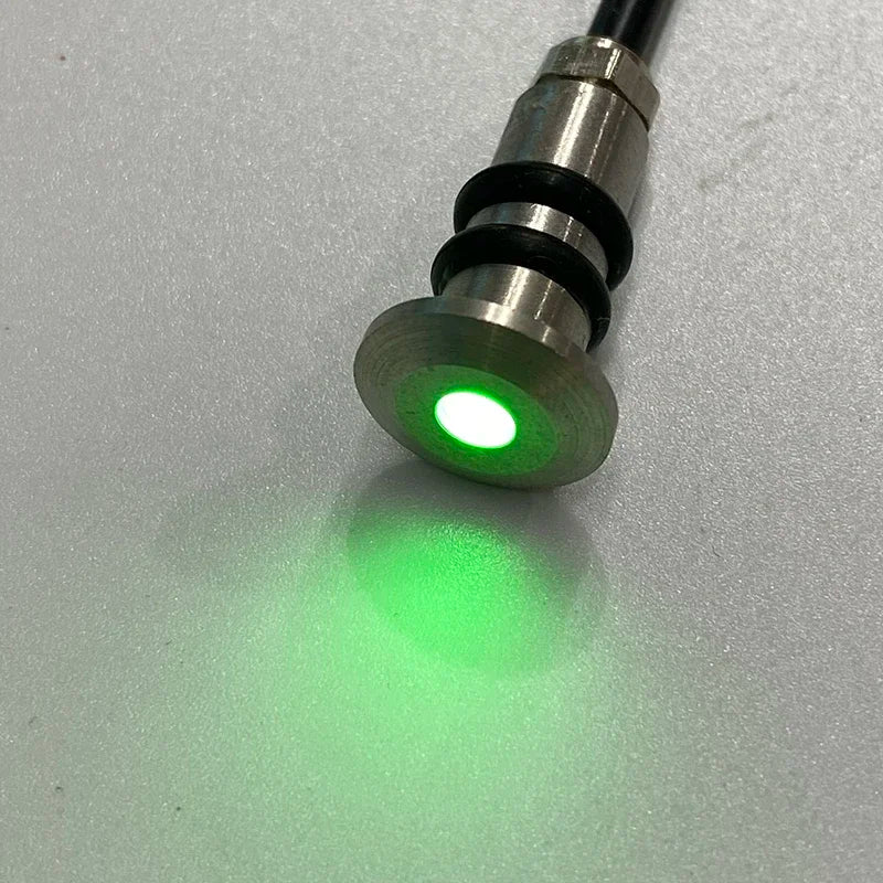 Mini LED 12V Deck Light Recessed Outdoor Led Spot Waterproof IP68 Step Light Garden Path Star Decor DC24V Underground Spotlight