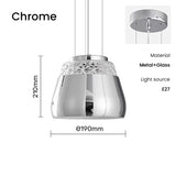 Modern Italy Designer LED Pendant Light  Nordic Dinning Room  Pendant Lamp  Home Decors Single  Luster  Light Fixture