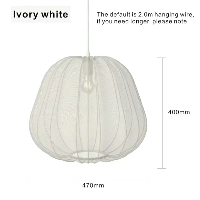 2026 Silk Lantern Hanging Chandelier Light Fixture Cloth Pendant Lamp For Living Room Bedroom Restaurant Dining Room Home Decor
