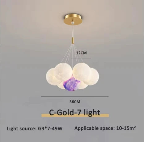 Modern Bubble Hanging Chandelier - Nordic LED Pendant Light Fixture