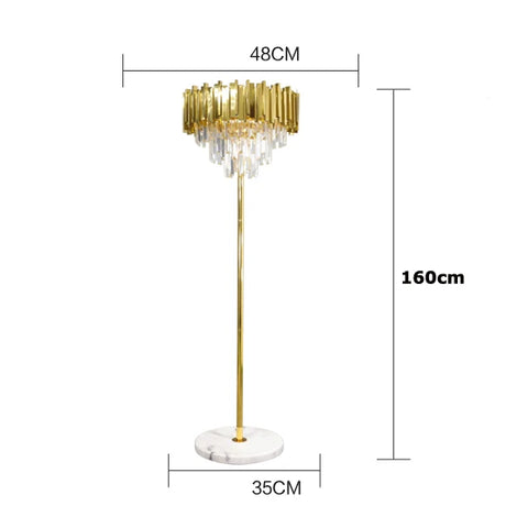 LED Gold Chrome 2 Layer Crystal Ceiling Chandeliers 2023 New Trend Lighting Lustre Suspension Luminaire Lamp For Living Room
