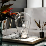 Italian Vintage Dimmable Table Lamp Rotary Glass Desk Light