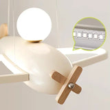 Airplane Lamps Modern Children's Room Chandeliers Simple Creative Baby Nursery Little Boy Girl Bedroom Home Decor Led Chandelier