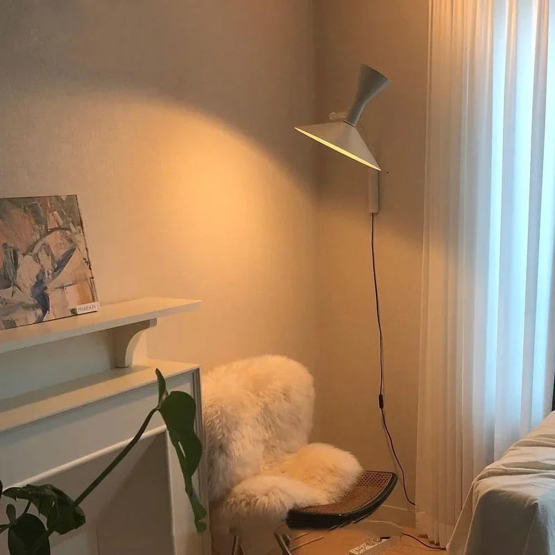 Rotary Wall Lamp Sconce Light  Adjustable Up and Down Lighting For Living Room Bedroom