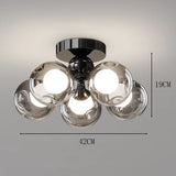 Nordic home decoration salon bedroom decor smart led lamp lights for room dimmable Ceiling light lamparas indoor lighting