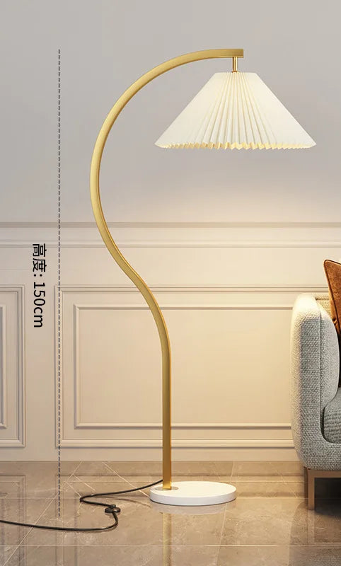 Customized Northern Europe Simplicity Character New Series Luxury Sofa Bedroom Living Room Tripod Wood Floor Lamp