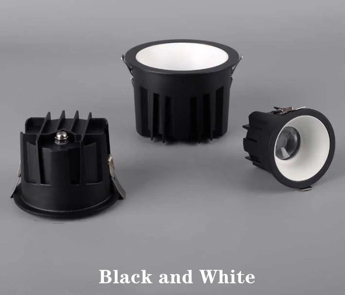 IP68 Outdoor waterproof spotlights 9W-70W embedded LED downlights AC-85-265V Bathroom Kitchen balcony shopping mall interior