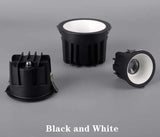IP68 Outdoor waterproof spotlights 9W-70W embedded LED downlights AC-85-265V Bathroom Kitchen balcony shopping mall interior