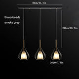 Nordic Glass Bedroom Pendant Light Postmodern Creative Designer Restaurant Bar High-End Room Decors Bedside Minimalist Hang lamps