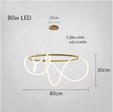 Modern Long Hose Led Art Ceiling Chandelier For Dining Room Kitchen Bar Pendant Lighting Suspension Design Lusters Luminaires