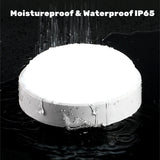 Outdoor Surface Mounted LED Ceiling Lamp 12W/15W/20W Waterproof IP65 Round Bathroom Light Garden Porch Moistureproof Wall Lights