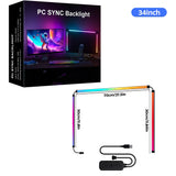RGB Gaming Lights Strip Monitor Backlight - PC Display Screen Sync Atmosphere Lamp