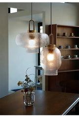 Modern LED Lantern Glass Ceiling Chandeliers Minimalist Nordic Living Dining Room Hanging Light Home Decors Pendent Lamp Fixtures