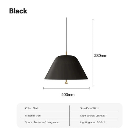 Nordic Iron Pendant Light For Restaurant Bar Dining Rooms Acrylic E27 Hanging Lamps Study Bedroom LED Ceiling Décor's Illumination