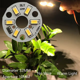 LED 5730SMD 3W 5V Color Lamp Bead Light Board Bulb Round Transformation Light Source Dia 32MM Green Blue Red Purple White Light
